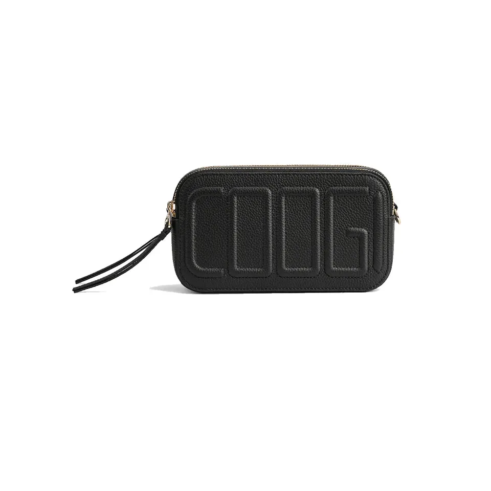 COOGI Dover geantă damă tip cameră neagră piele