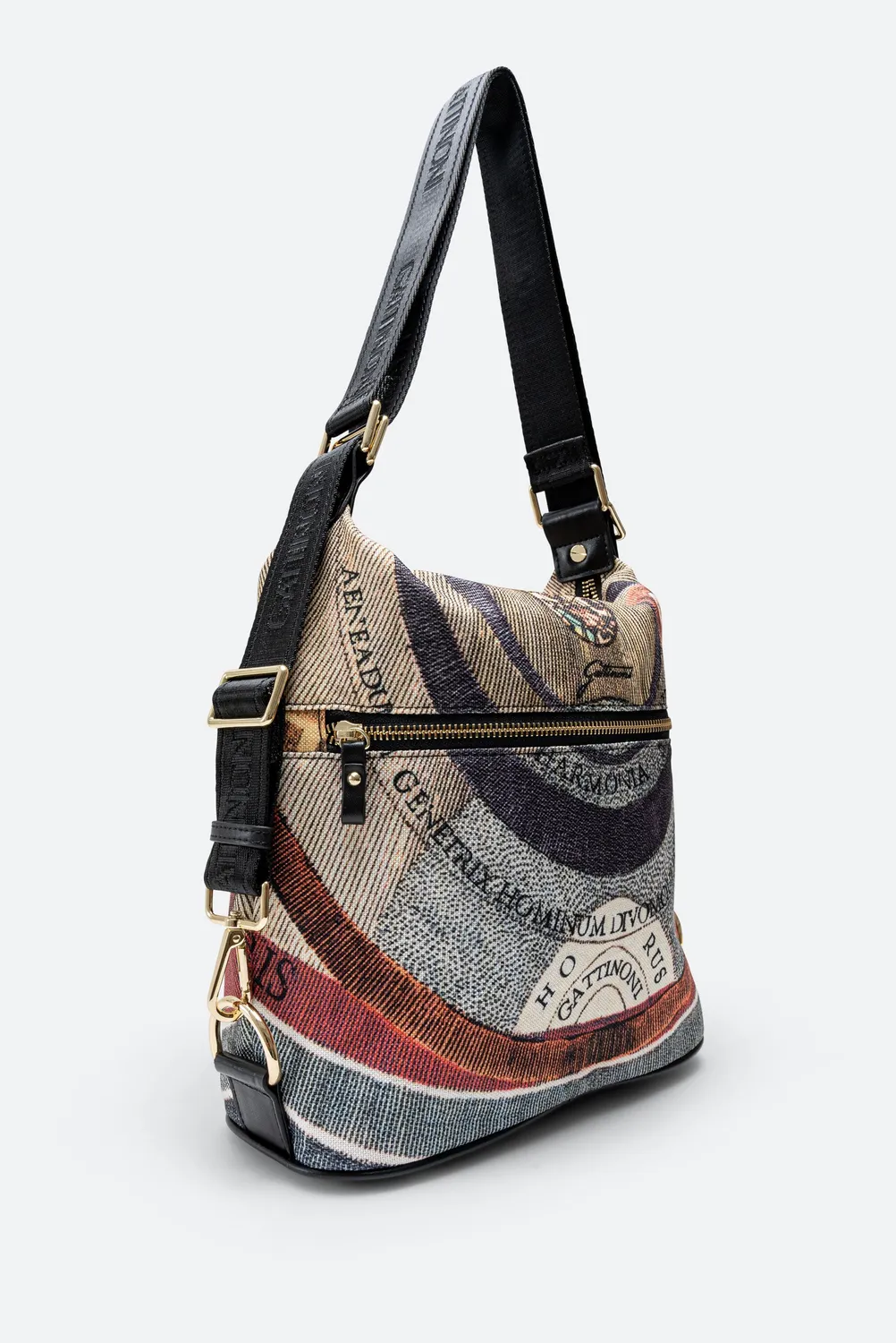 Gattinoni Planetarium Maya Rucsac Hobo Classic nailon