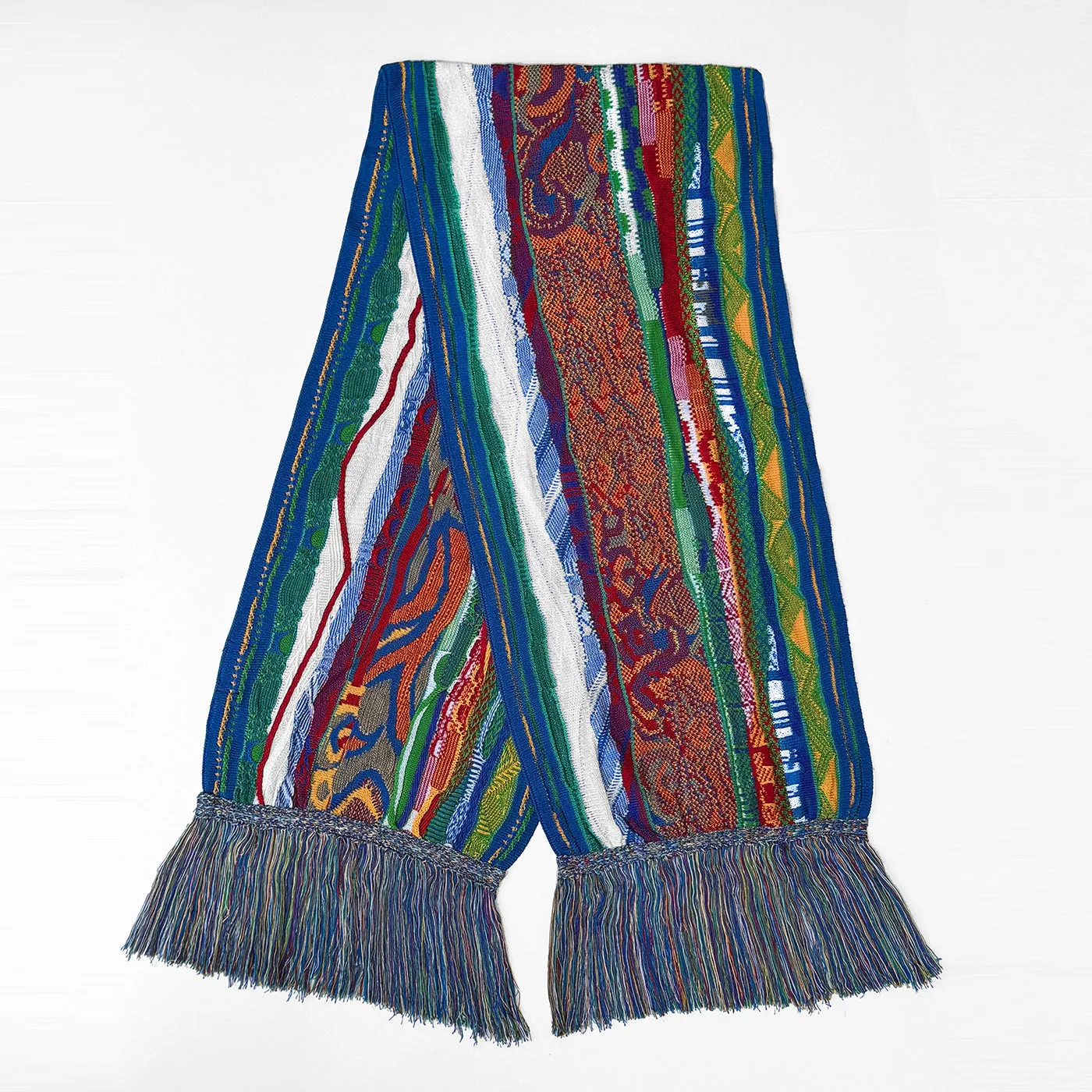COOGI Classic Knit fular tricot multicolor 77 inch