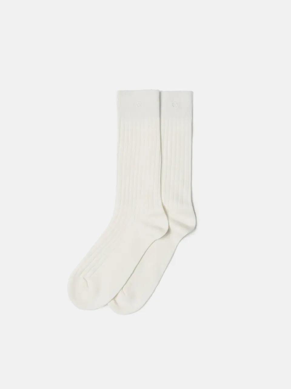 Enrage Ribbed Socks sosete albe bumbac