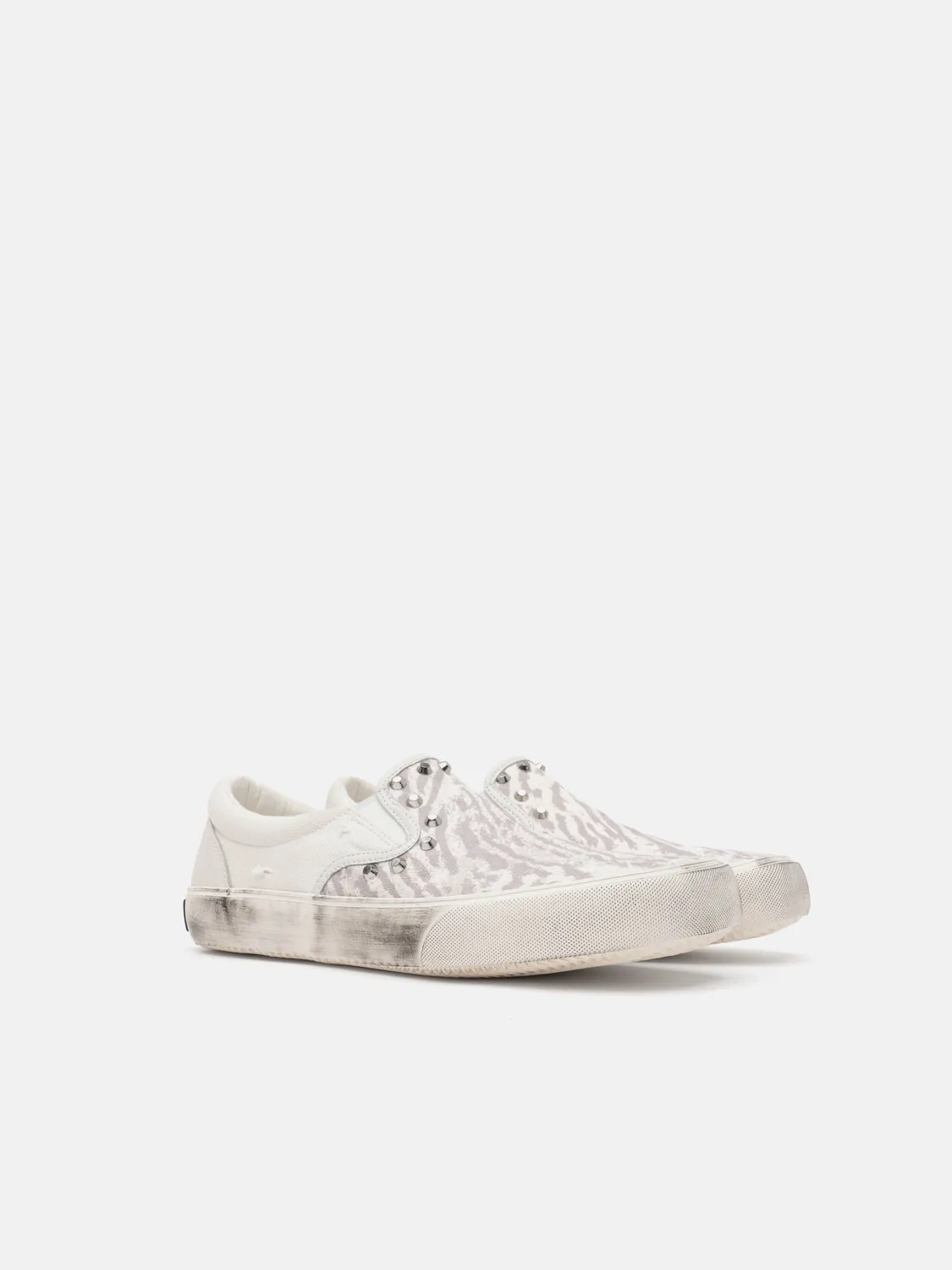 Enrage Slip On Sneaker tenisi albi leopard