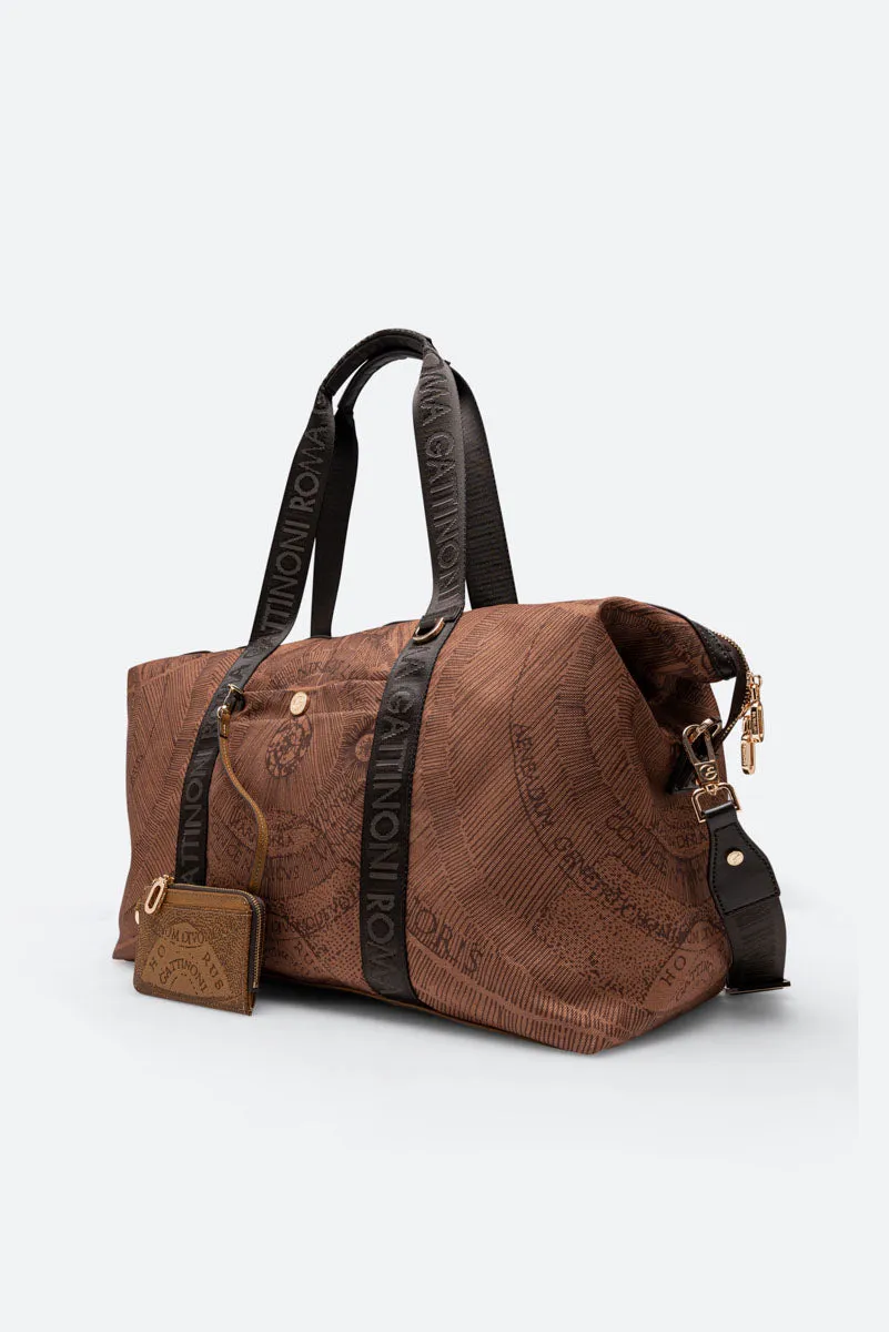 Gattinoni Maya Experience geantă mână maro 44 cm