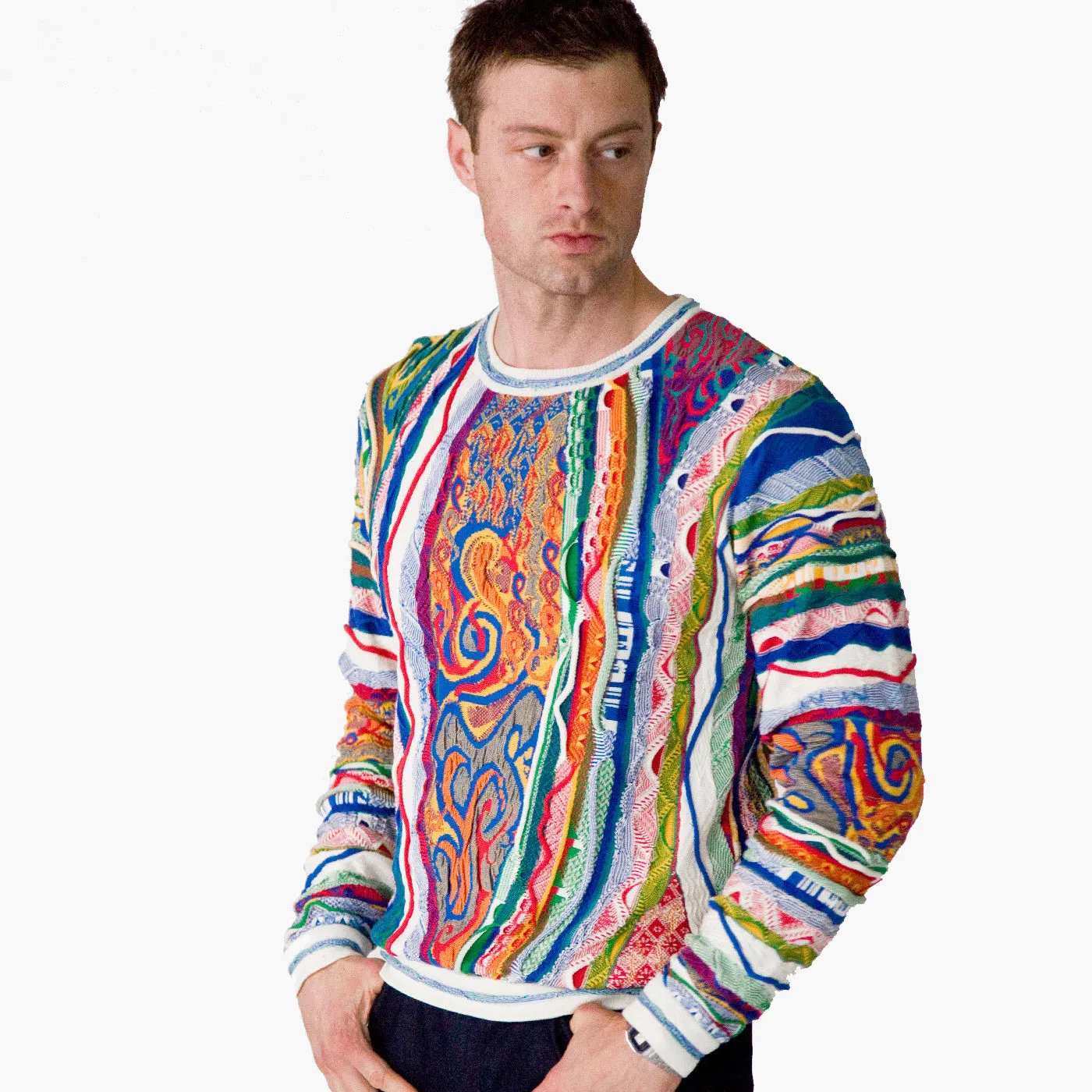 COOGI Classic bluza tricotata multicolor bumbac