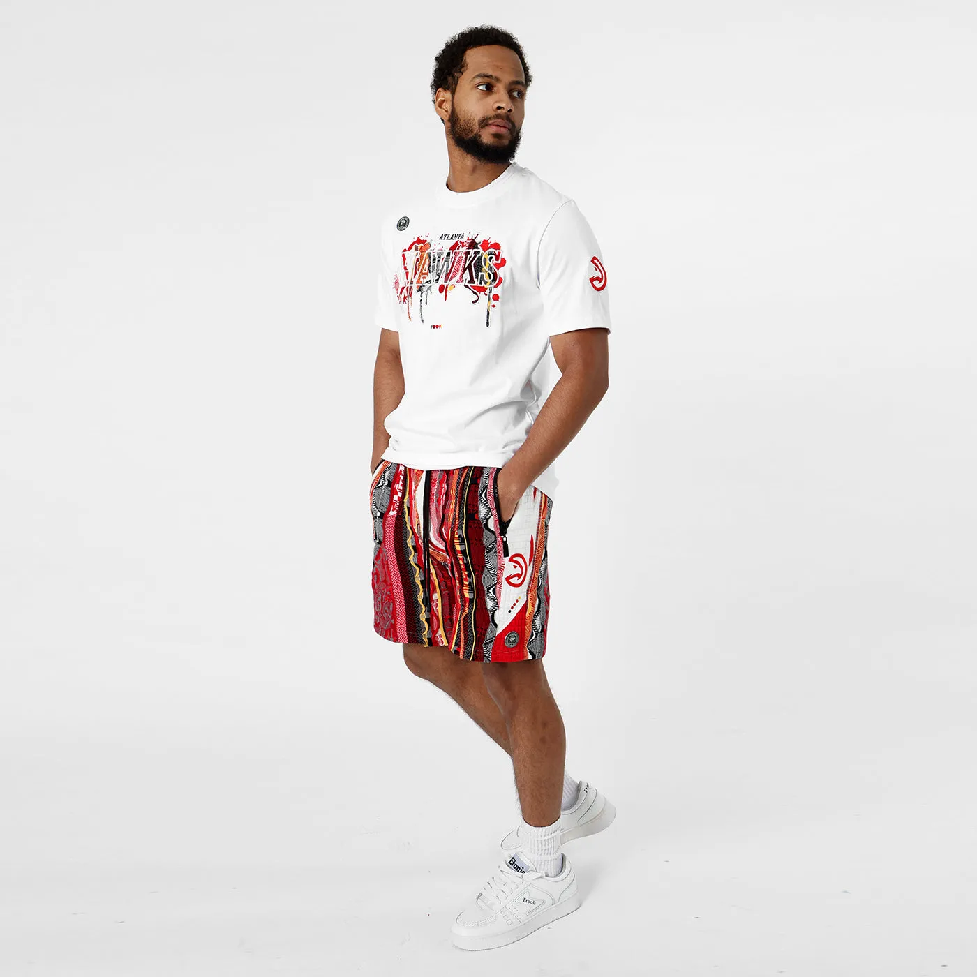 COOGI NBA X Protege Atlanta Hawks tricou bumbac brodat
