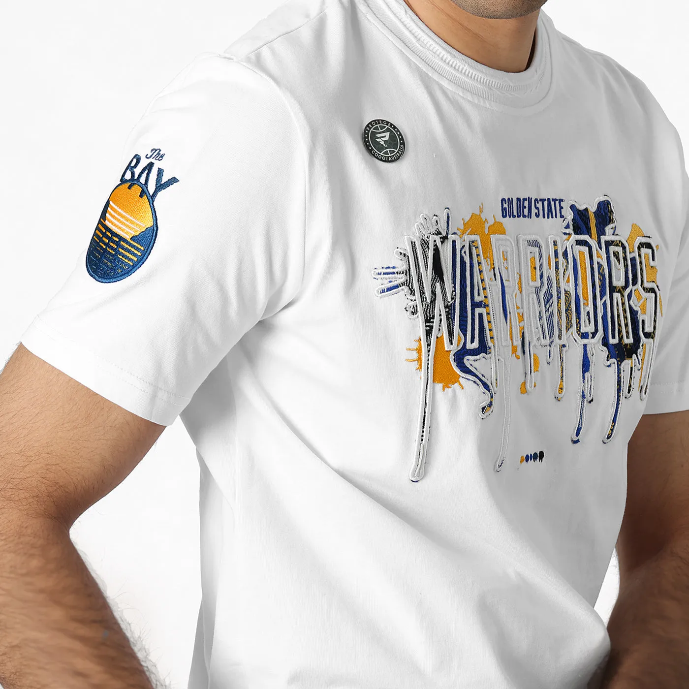 COOGI X NBA Golden State Warriors tricou contemporan
