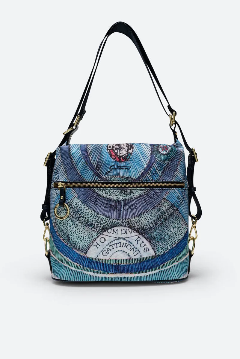 Gattinoni Planetarium Maya rucsac Aquamarine nailon