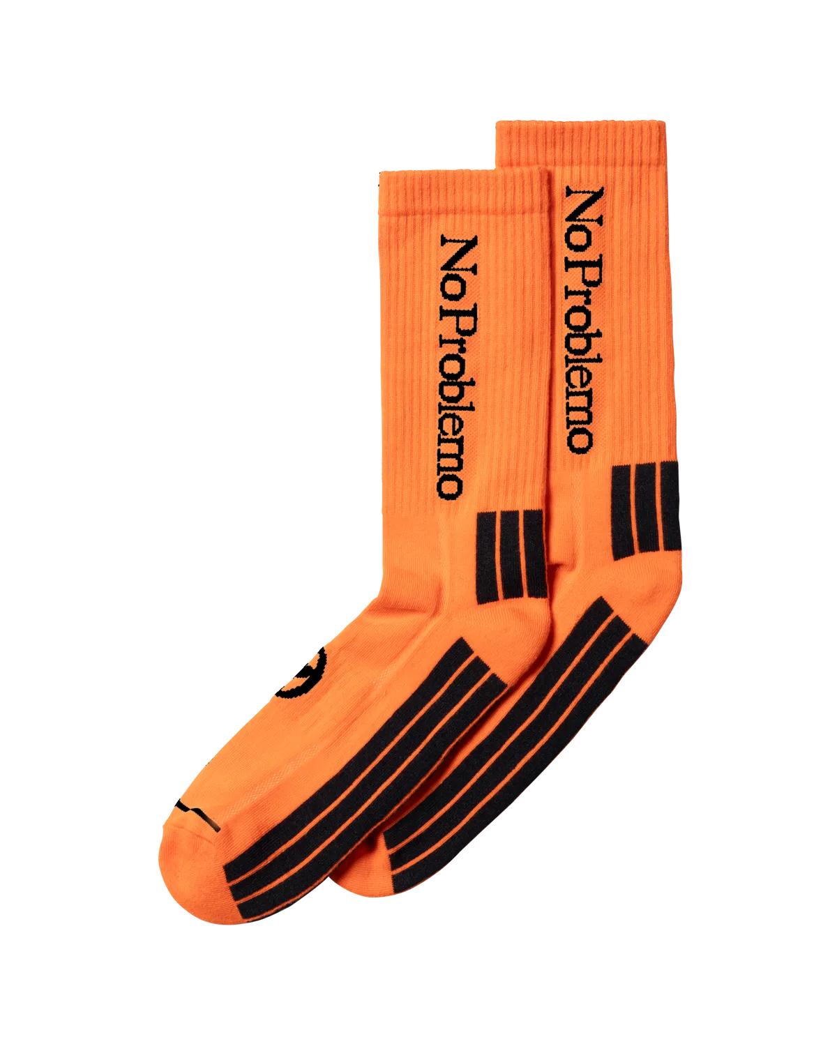 No Problemo Sock sosete portocalii talpa matlasata