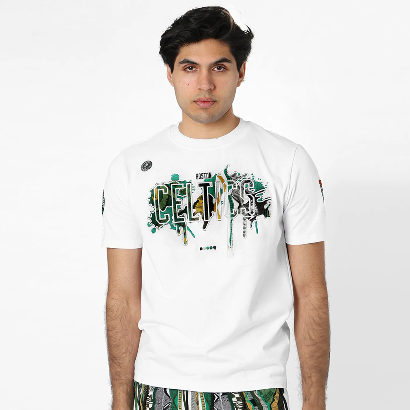 COOGI NBA X Protege Boston Celtics tricou bumbac verde