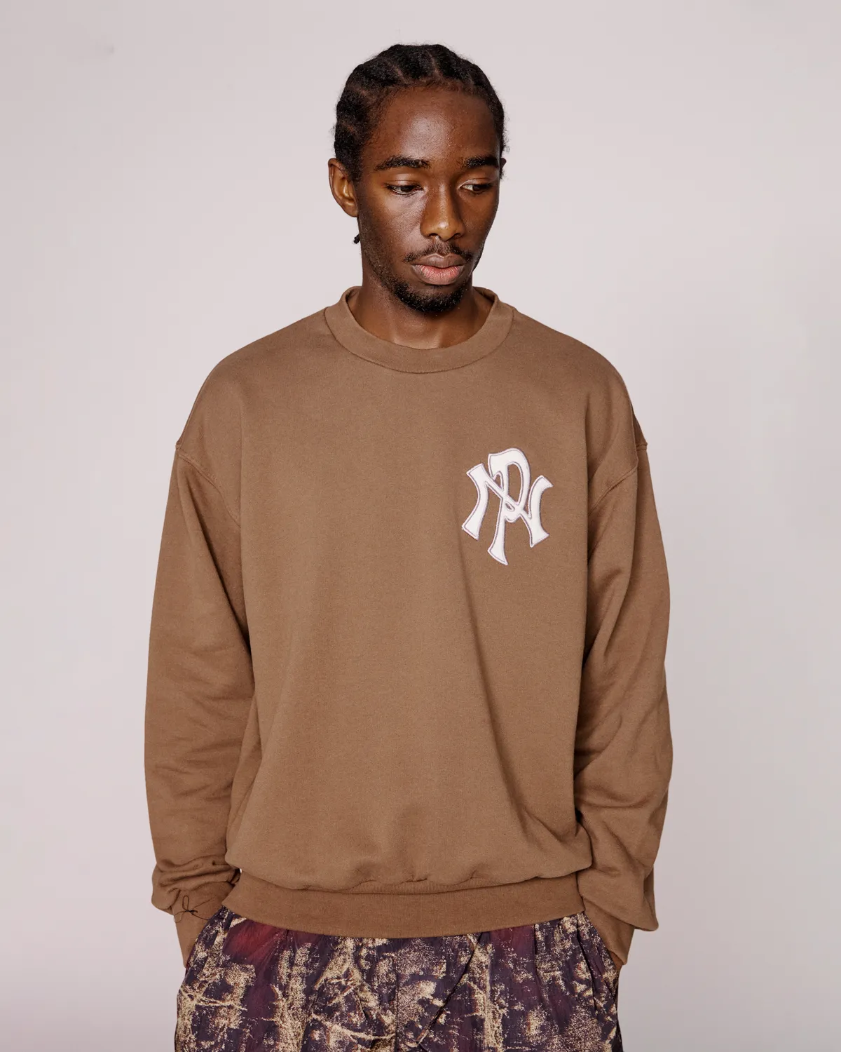 No Problemo NYP Sweatshirt bluzon maro bumbac