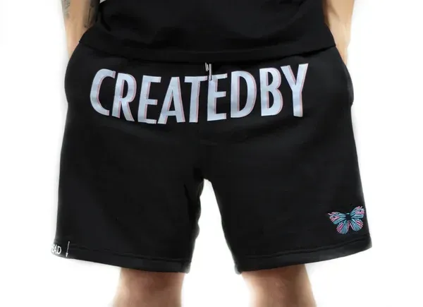 Createdby Butterfly V2 pantaloni scurti bumbac