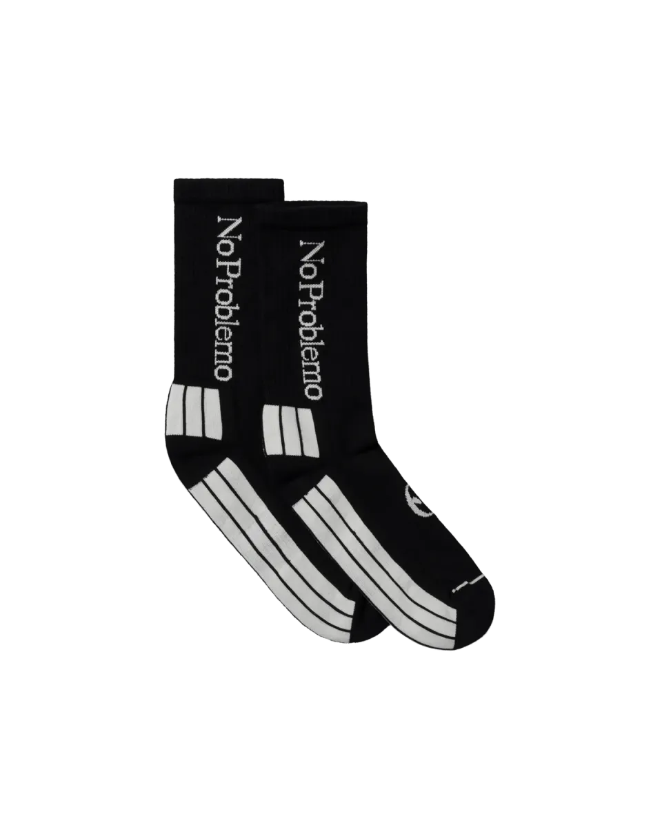 No Problemo Sock NP00043.02 sosete negre jacquard