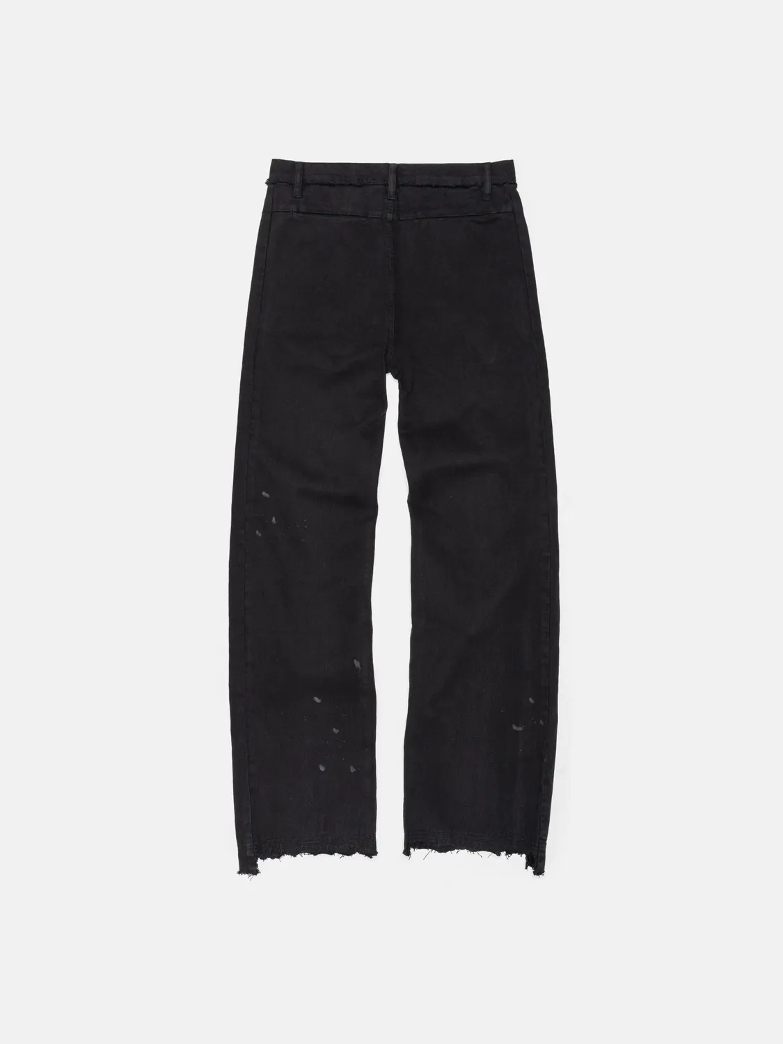 Enrage Casino Pants pantaloni negri bumbac