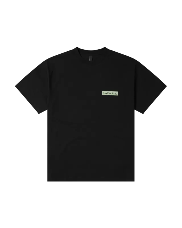 No Problemo Area 51 SS Tee tricou negru bumbac