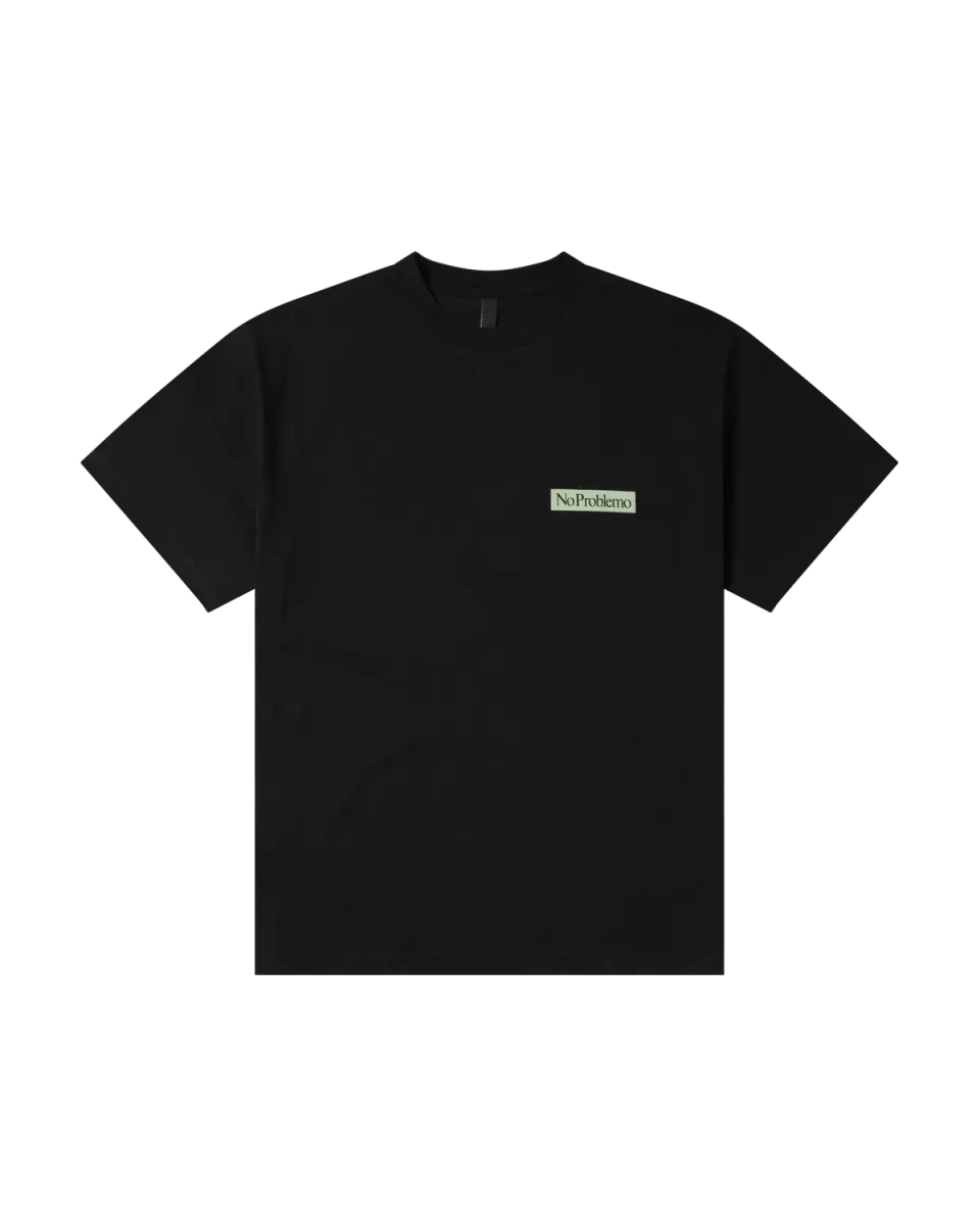 No Problemo Area 51 SS Tee tricou negru bumbac