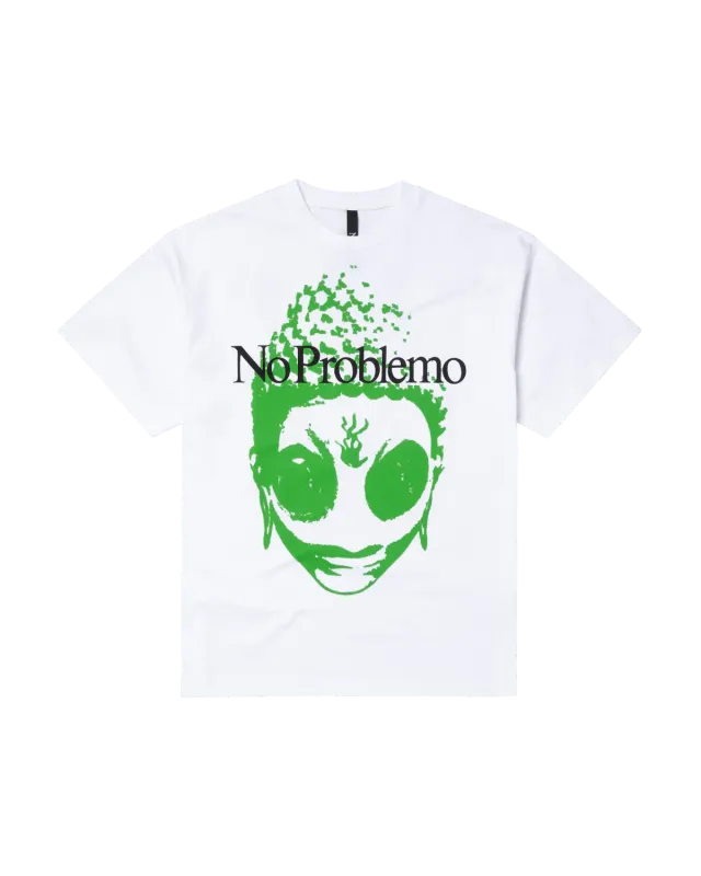 No Problemo SIDD tricou bumbac alb