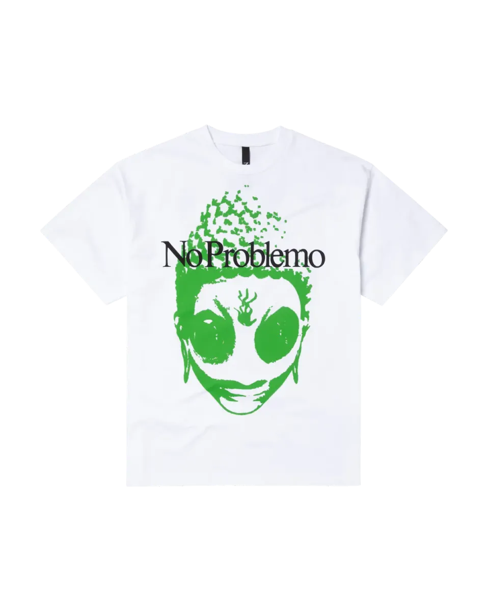 No Problemo SIDD tricou bumbac alb