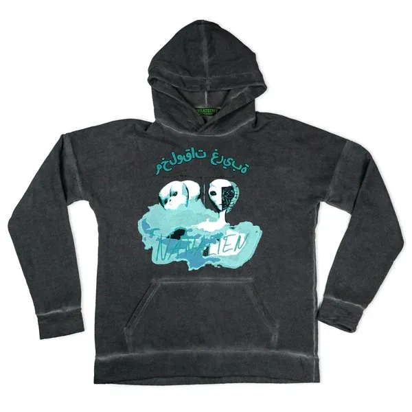 CREATEDBY Alien Creatures hanorac vintage greu oversize