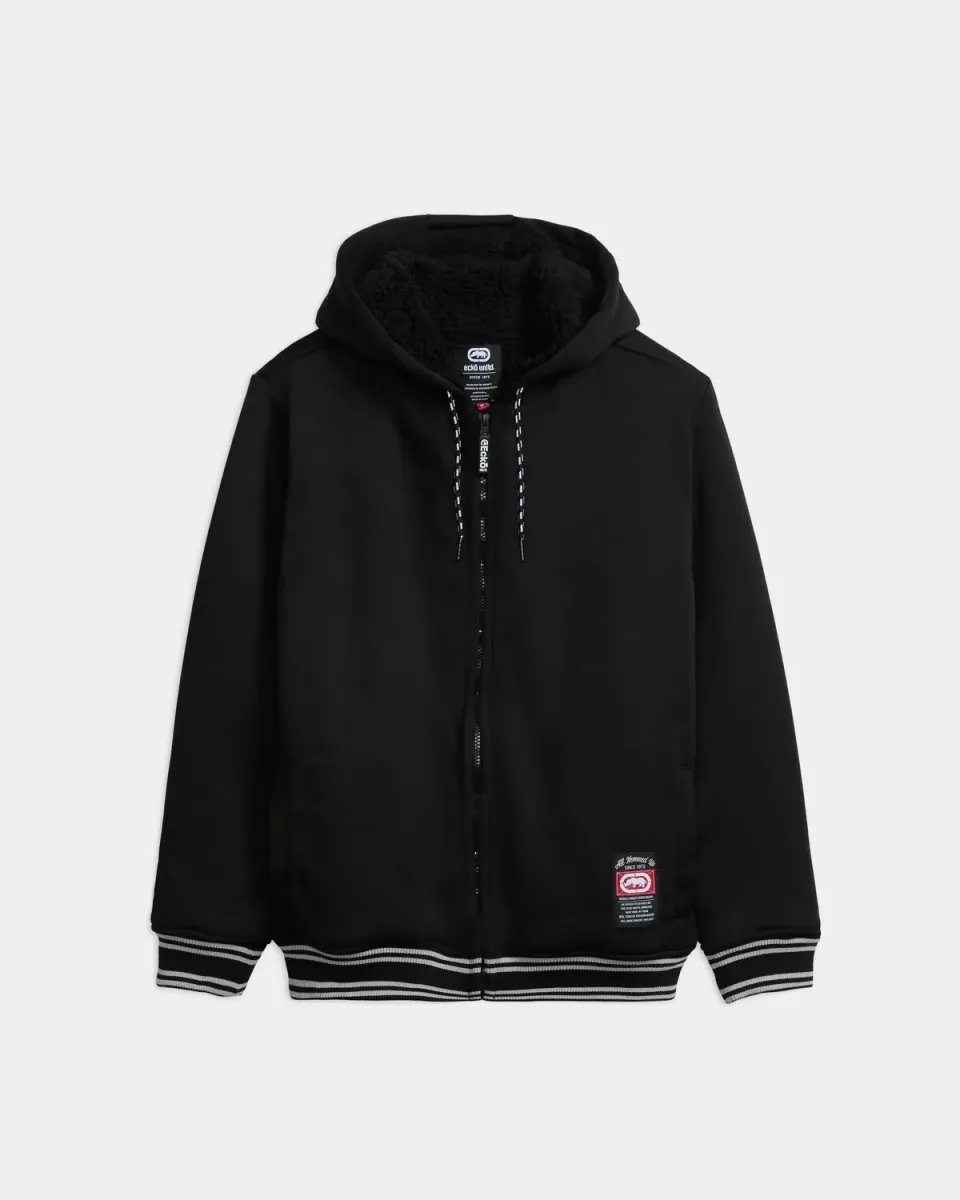 Ecko Red Tip Top Sherpa hanorac fermoar gros