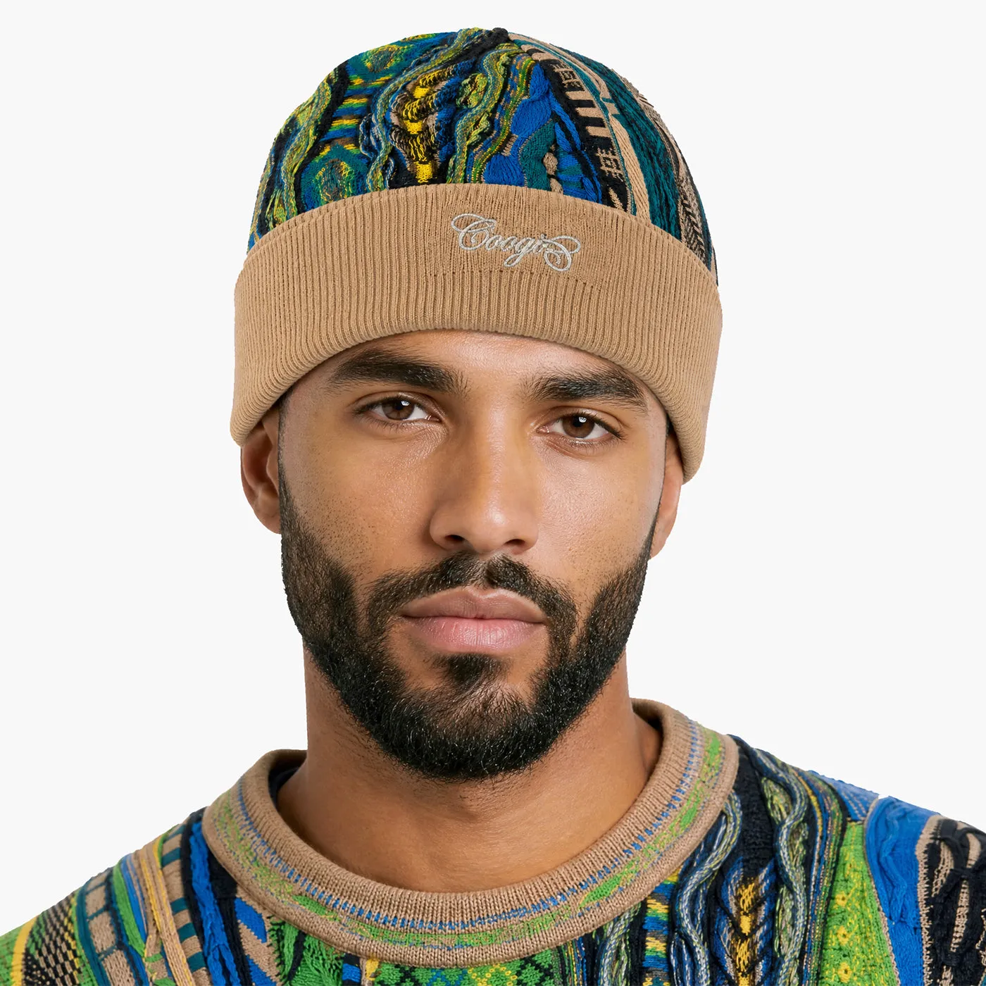 COOGI New York căciulă tricotată multicolor