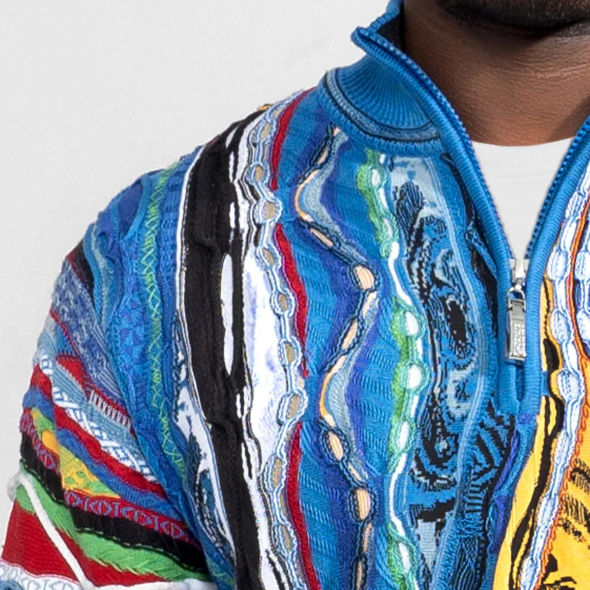 COOGI Byron pulover barbati quarter-zip bumbac