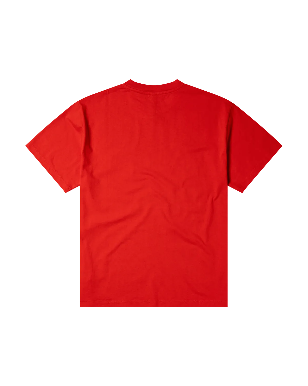 No Problemo tricou rosu bumbac greu clasic