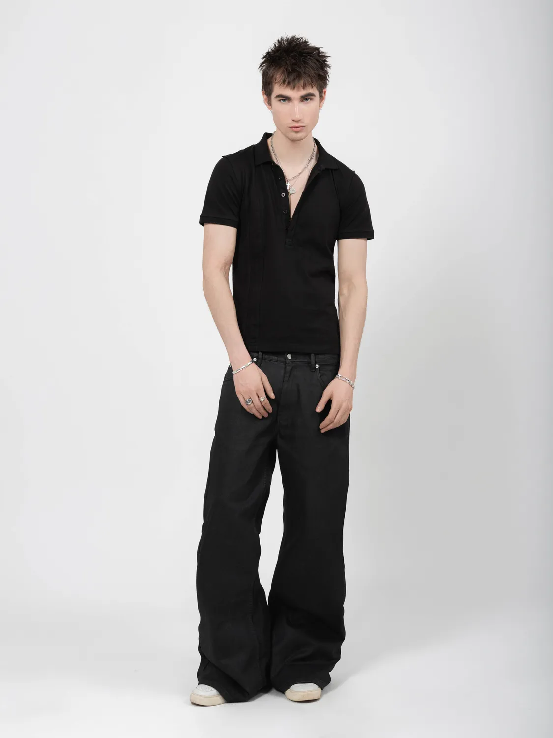Enrage Polo Shirt 7 tricou polo negru