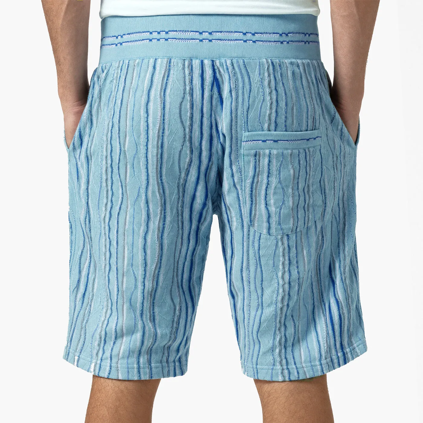 COOGI Light Weight Sweater Knit pantaloni scurti albastru