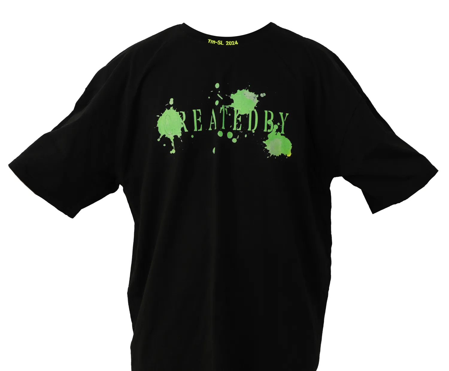 Createdby Splash Artist tricou cu imprimeu