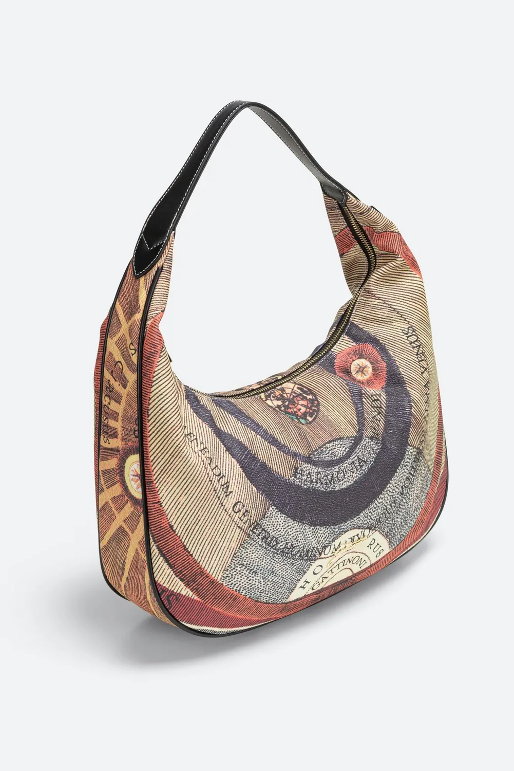 Gattinoni Planetarium geanta hobo umar 36 cm piele