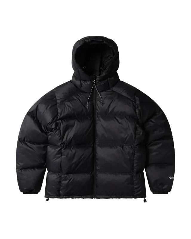 No Problemo Down Puffer geacă neagră puf