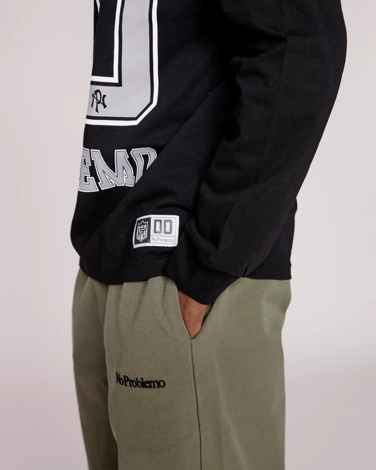 No Problemo Mini Problemo Ripstop Work Pant pantaloni olive bumbac