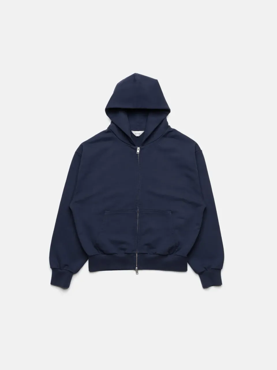 Enrage Blanc Zip Hoodie hanorac bleumarin bumbac