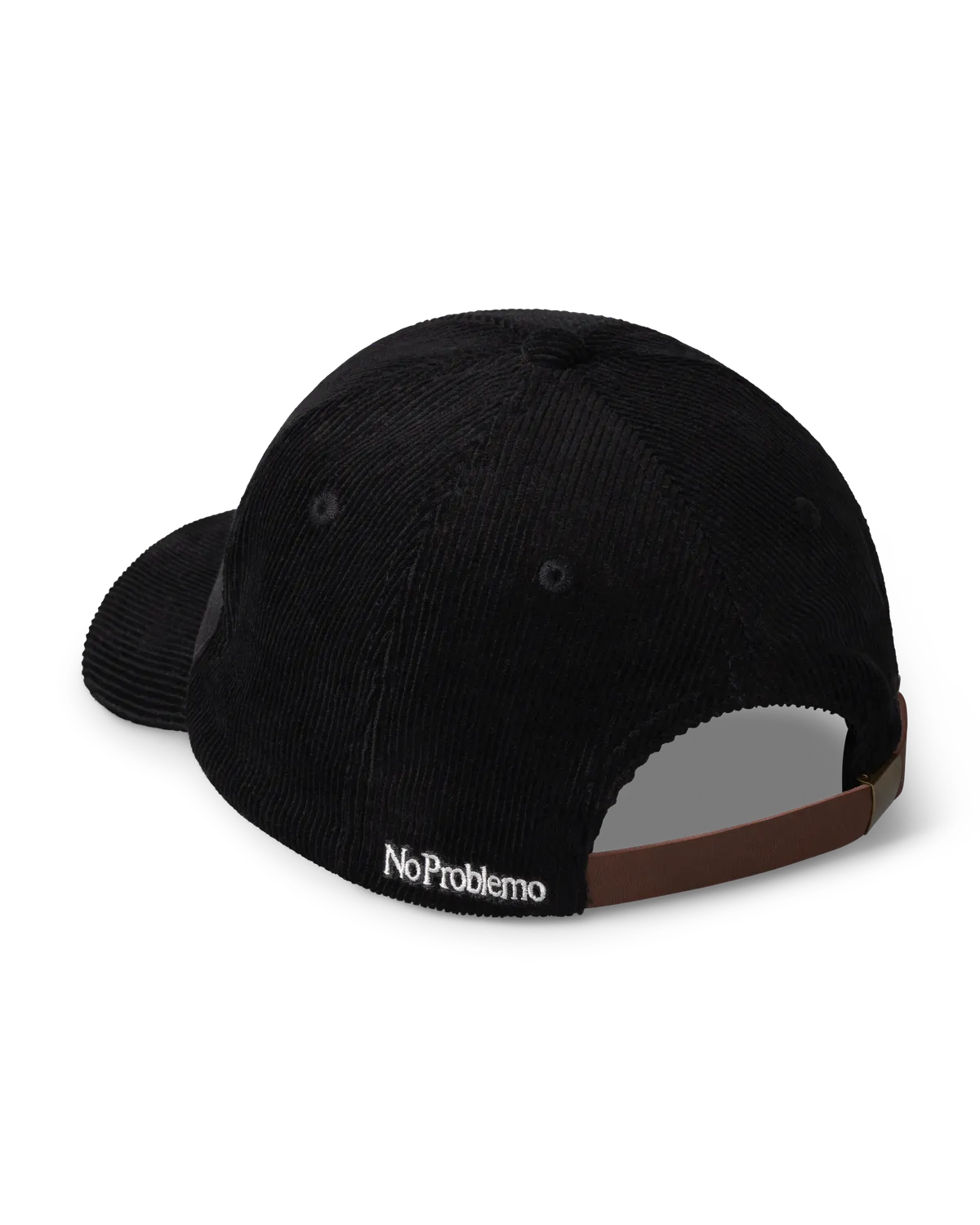 No Problemo NYP Corduroy sapca catifea neagra