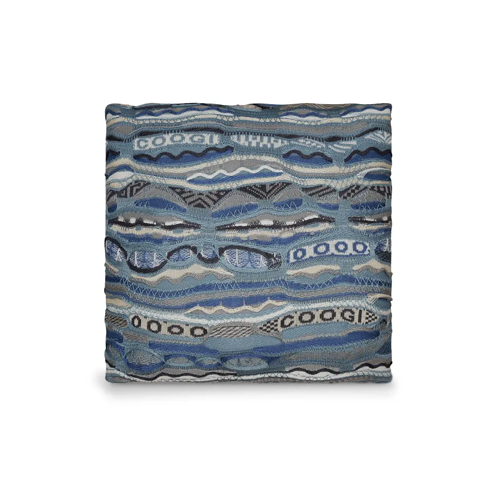 COOGI Pacific Blue Throw Pillow perna 21x21 multicolora