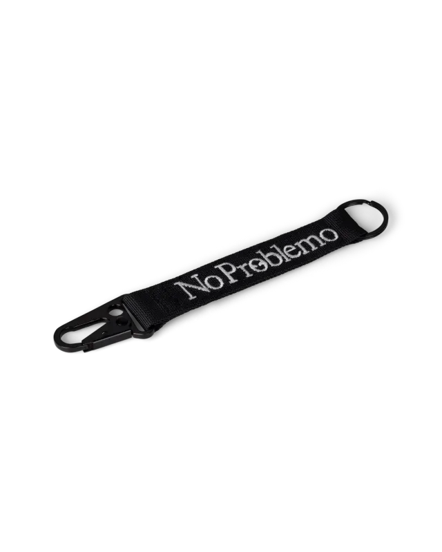 Mini Problemo Carabiner breloc negru chei