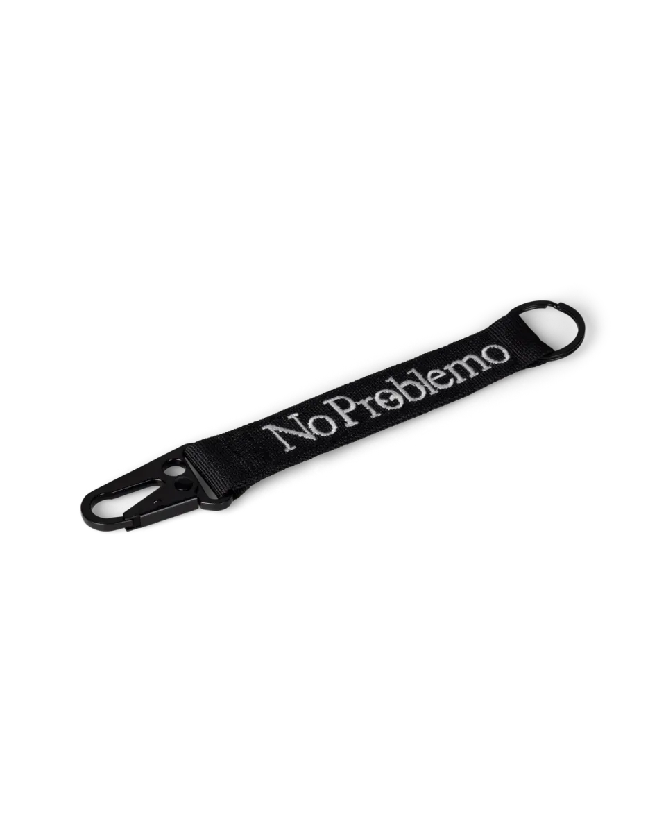 Mini Problemo Carabiner breloc negru chei