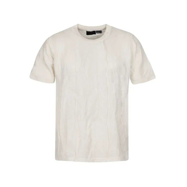 COOGI Cloud Dancer Tricou Tricotat Alb Bumbac S-4XL