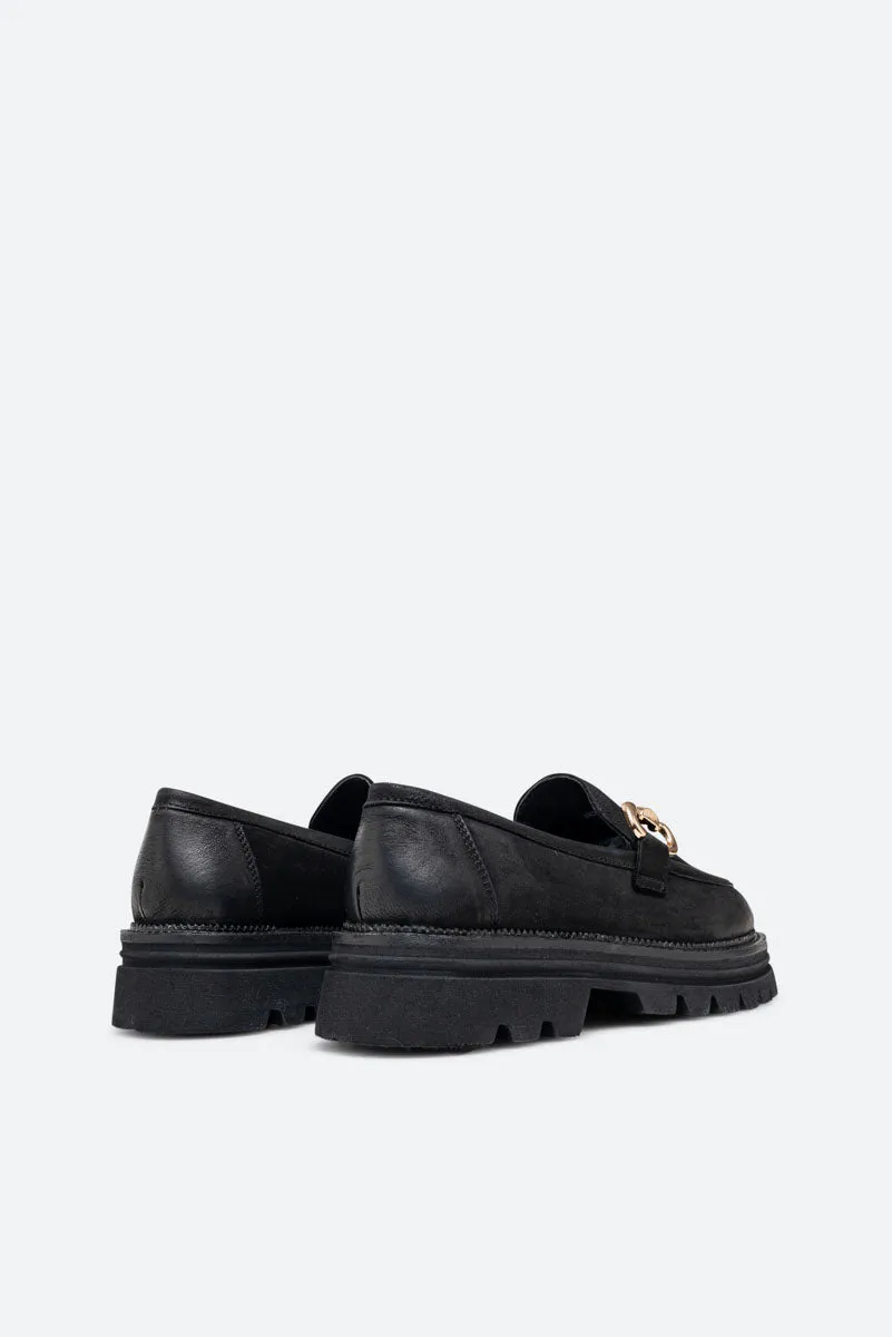 Gattinoni Planetarium Bell mocasini negri nubuck
