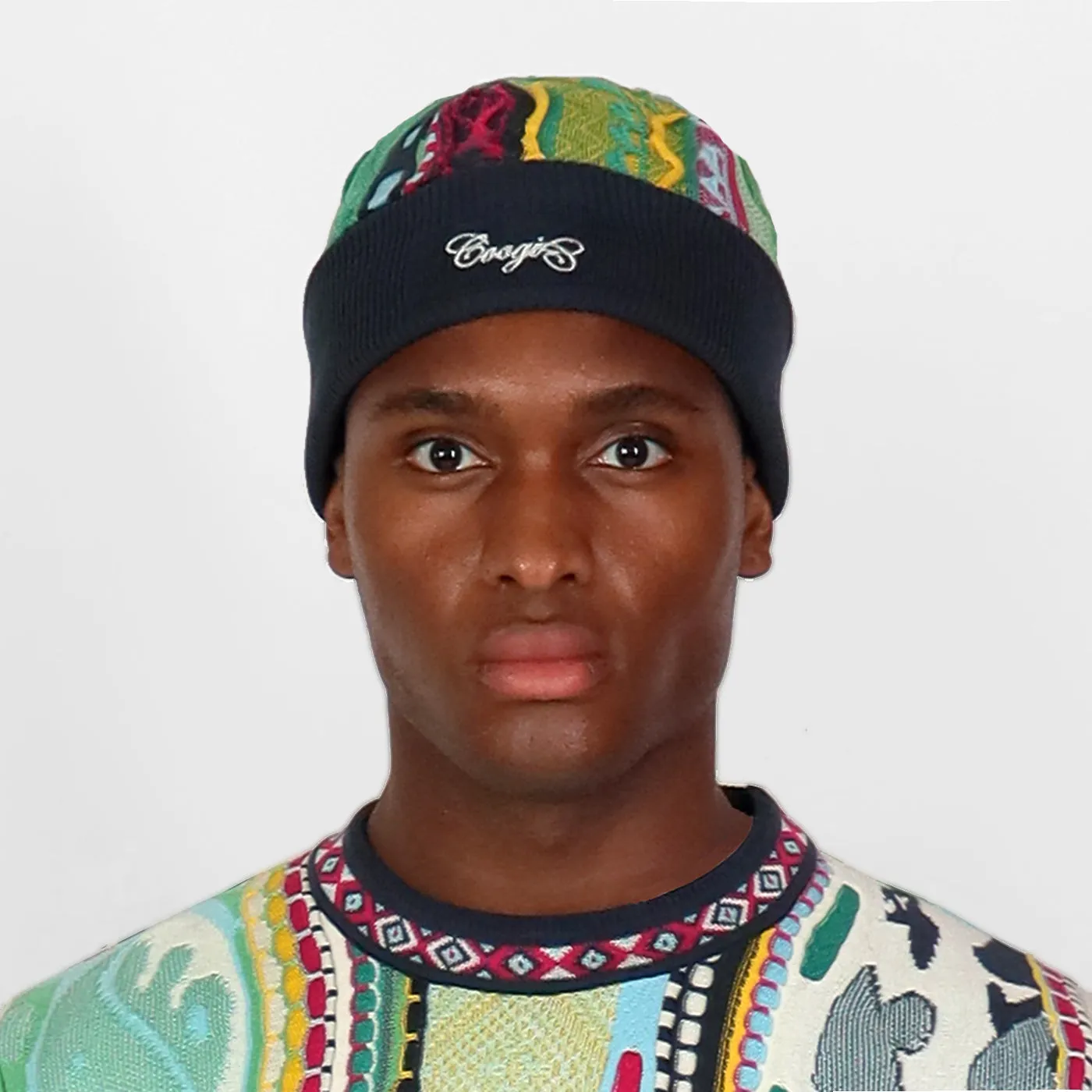 COOGI Art Droplet Pulover crewneck multicolor bumbac