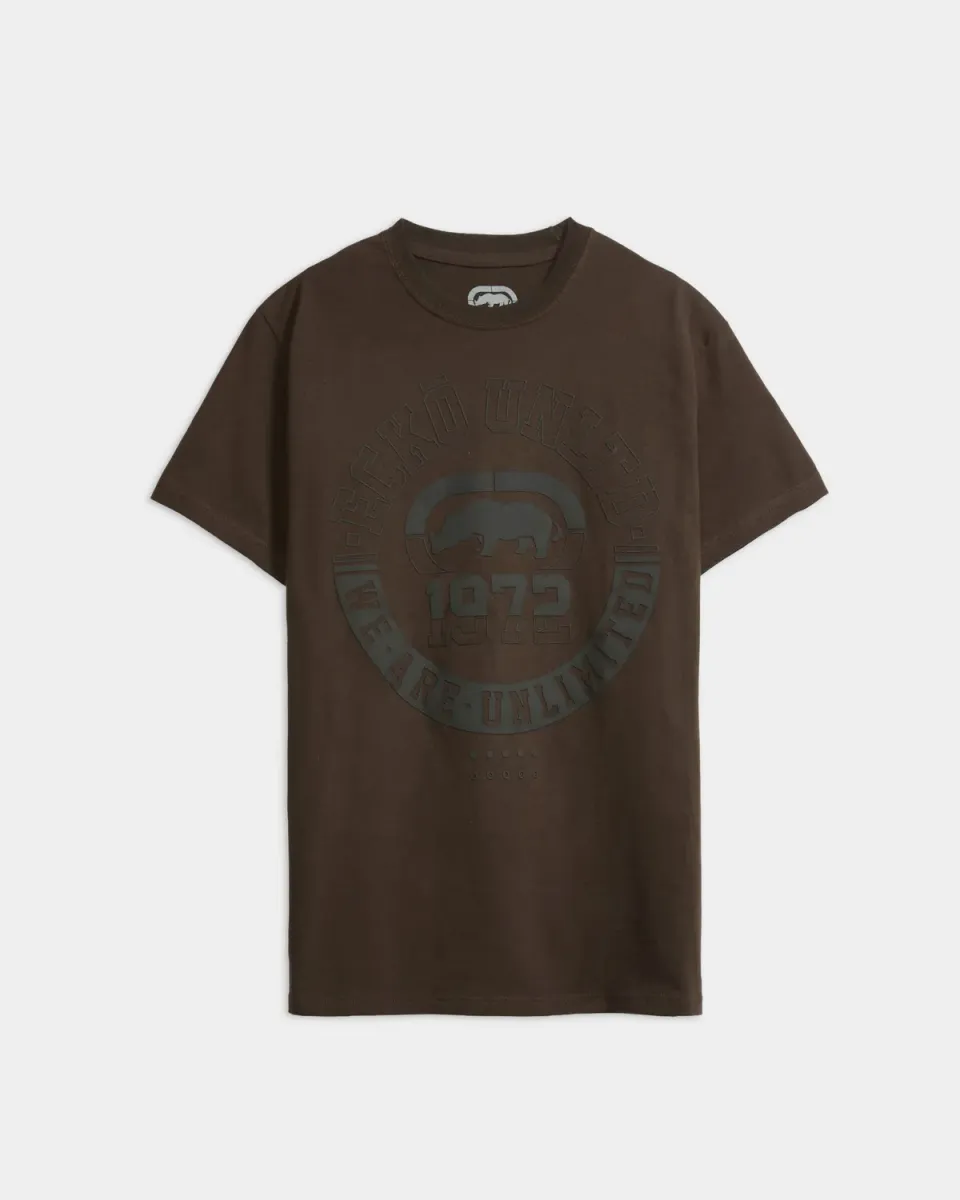 Ecko Red Outlier tricou bumbac logo rinocer