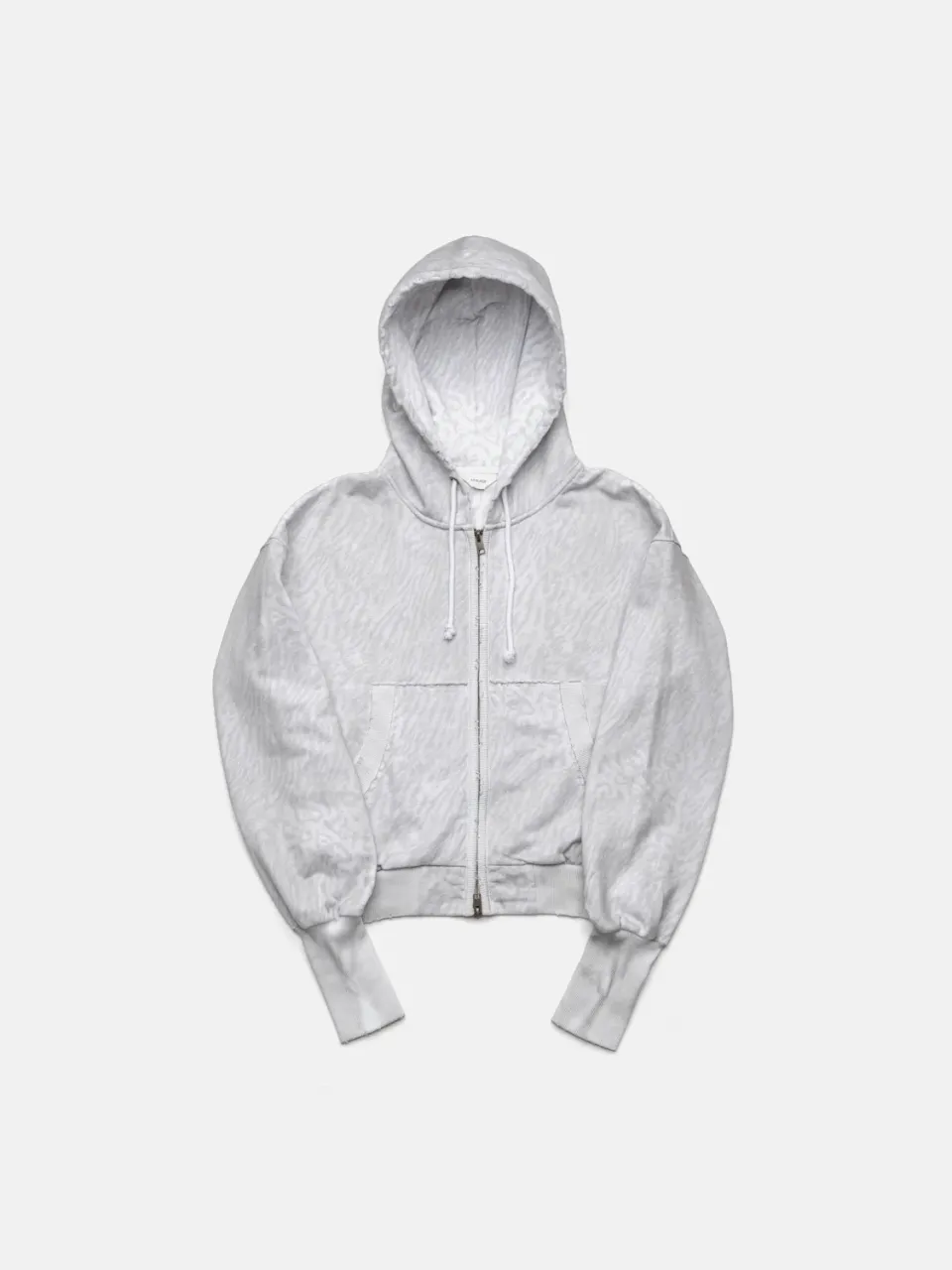 Enrage 2010 Zip Hoodie hanorac alb leopard