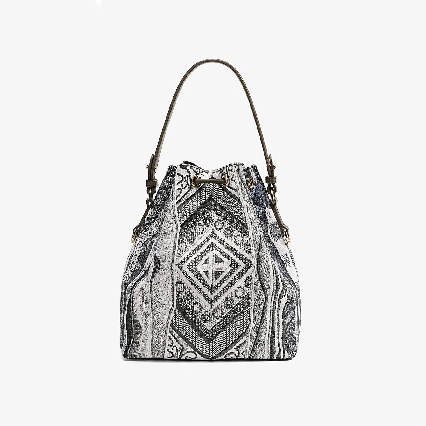 COOGI Malindi geanta bucket olive piele