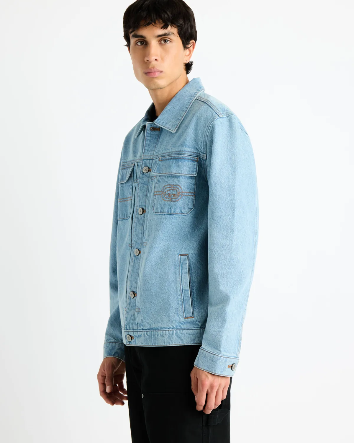 Ecko Red Lakewood Denim geaca denim negru bumbac