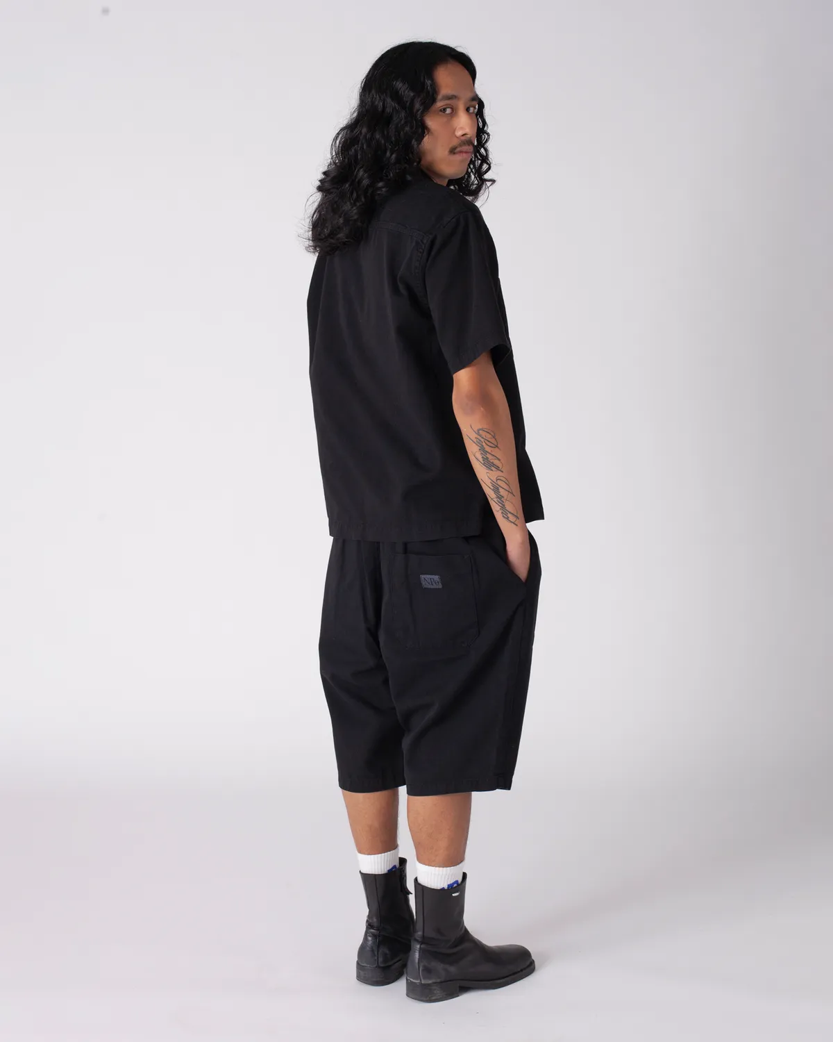 No Problemo Mini Problemo Work Short pantaloni scurti negri