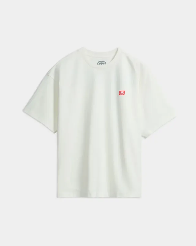 Ecko Red Namesake tricou oversize greu cu spate grafic